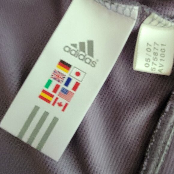 adidas Hoodie Women's Clima365 Climalite Y2K Full Zip Hoodie Size L - Picture 8 of 9